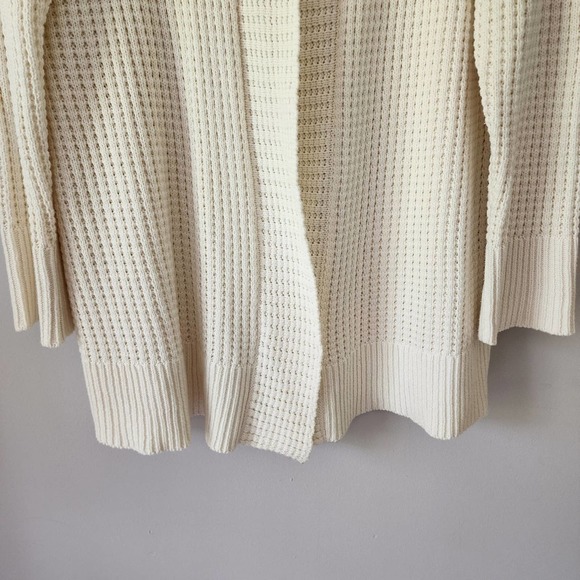 Liz Claiborne Chunky Knit White Long Sweater Cardigan Size 2X NWOT‎ - Picture 7 of 11